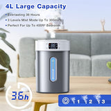 Load image into Gallery viewer, 4L Ultrasonic Cool Mist Humidifier with 304 Stainless Steel Tank, Auto Humidity Control, Night Light, and Timer - For Large Rooms and Baby