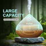Load image into Gallery viewer, Essential Oil Scent Diffuser: 500ML Aroma Diffuser with Remote Control, Large Fragrance Aromatherapy Diffuser, Mist Humidifier with 14 Colors LED Lights and Auto-Off for Bedroom &amp; Home