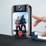 Load image into Gallery viewer, Pocket Action Camera Rotating Lens Back Clip Camera Touch Screen Wifi Sport Camera for Photography Beginners