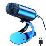 Load image into Gallery viewer, Professional Wired Condenser conference Microphone gooseneck desktop High voice quality Mic Computer Gaming USB Microphone